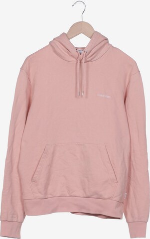 Calvin Klein Sweatshirt & Zip-Up Hoodie in L in Pink: front