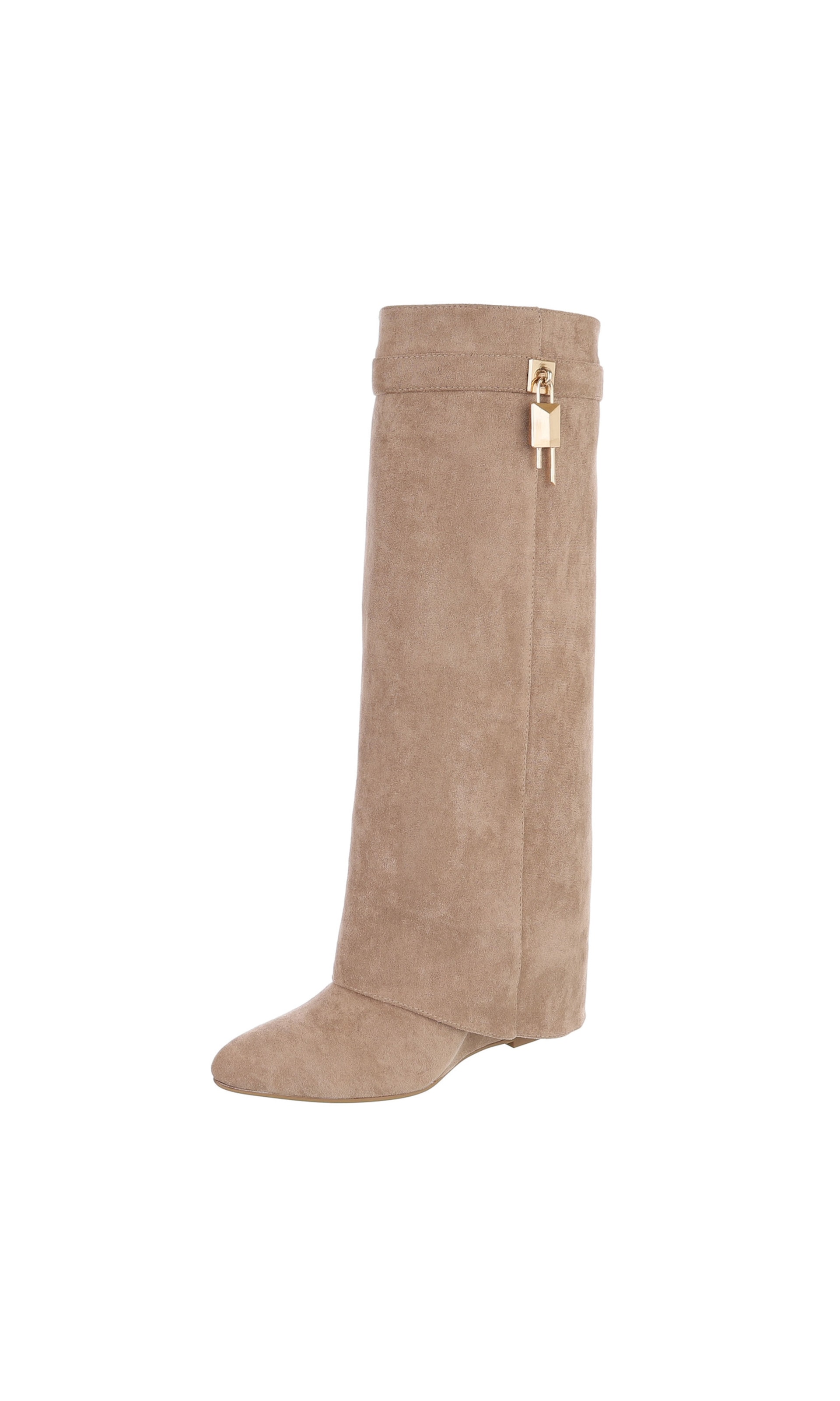 Ital-Design Stiefel in Braun: Vorderseite