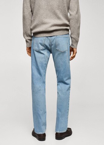 MANGO MAN Loose fit Jeans 'Jan' in Blue