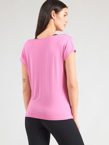 T-shirt fonctionnel CURARE Yogawear en rose