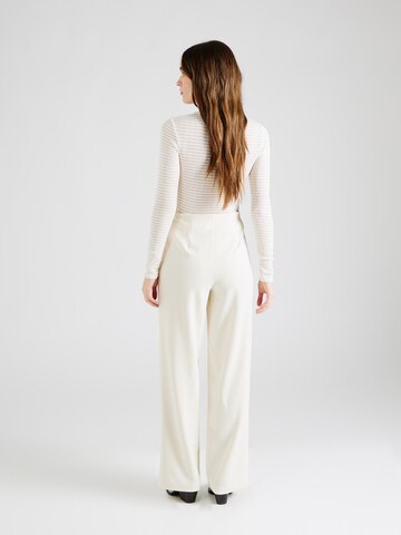 Wide Leg Pantalon à plis 'BECKY' VERO MODA en beige