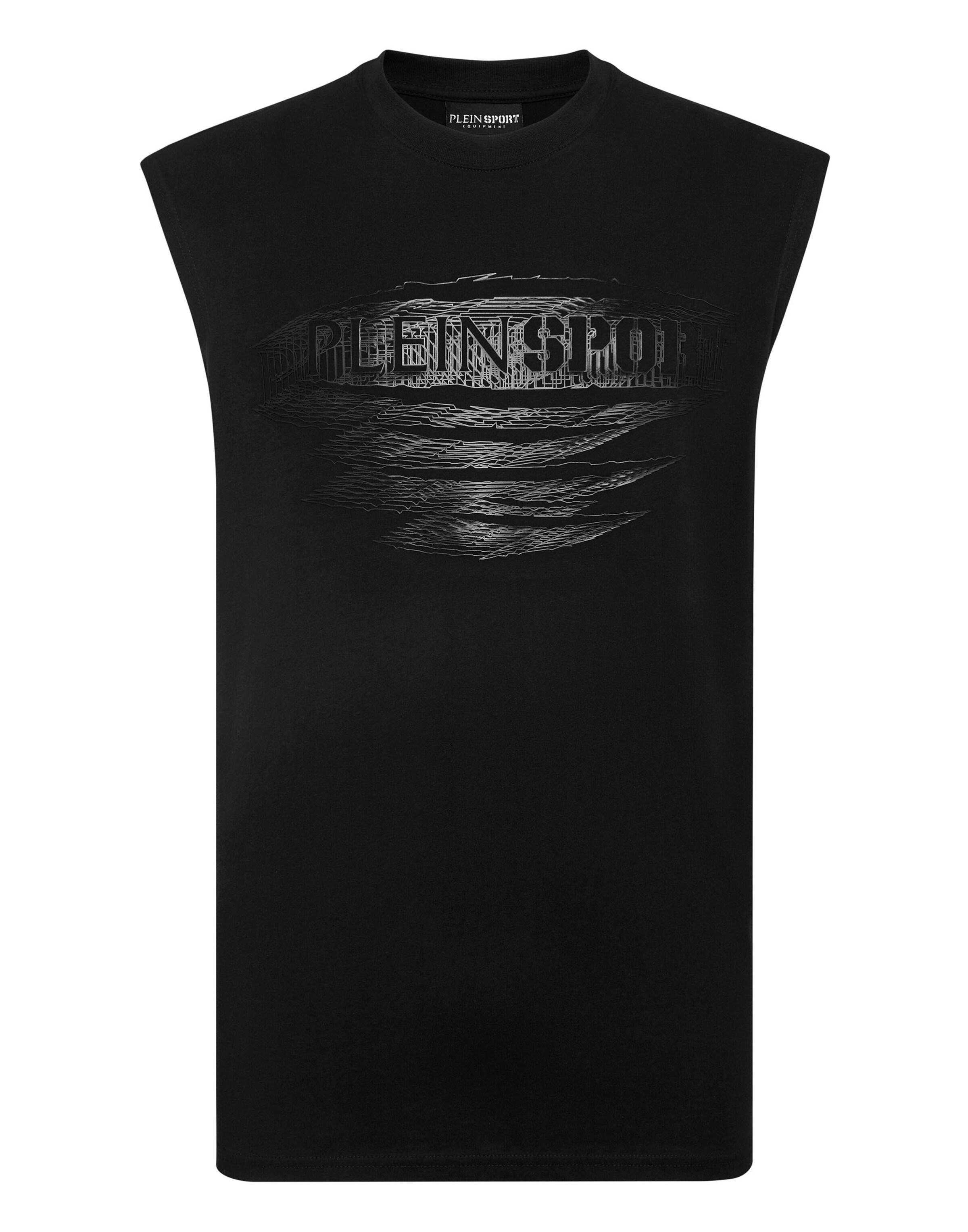 Plein Sport Shirt in Zwart: voorkant