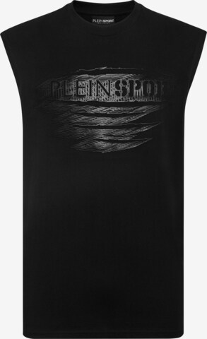 Plein Sport Shirt in Zwart: voorkant