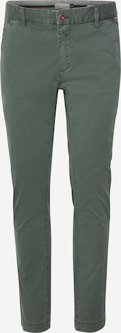 Hailys Men tavaline Chino-püksid 'Mika', värv roheline: eest vaates