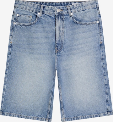 Jean Bershka en bleu : devant