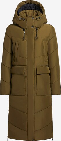 khujo Winter Coat 'Elvita2' in Green: front