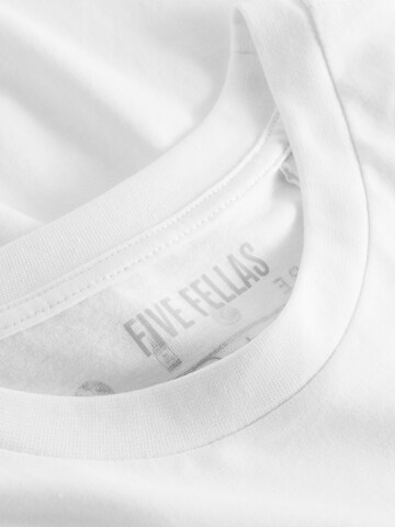 Five Fellas Shirt 'Luca' in White