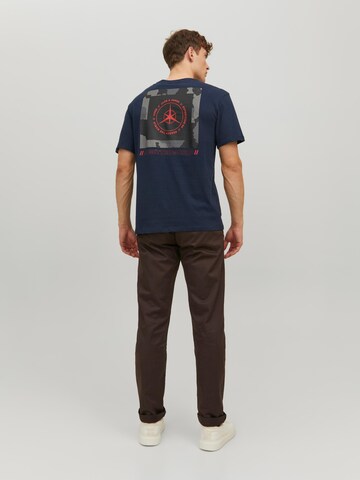 T-Shirt 'Filo' JACK & JONES en bleu