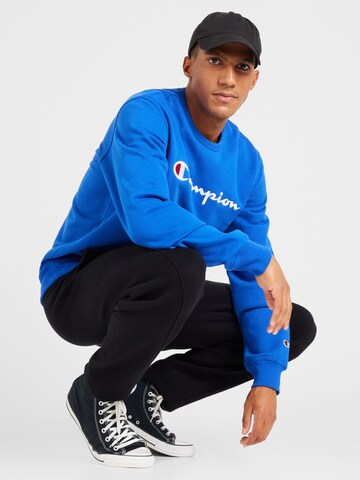 Felpa di Champion Authentic Athletic Apparel in blu