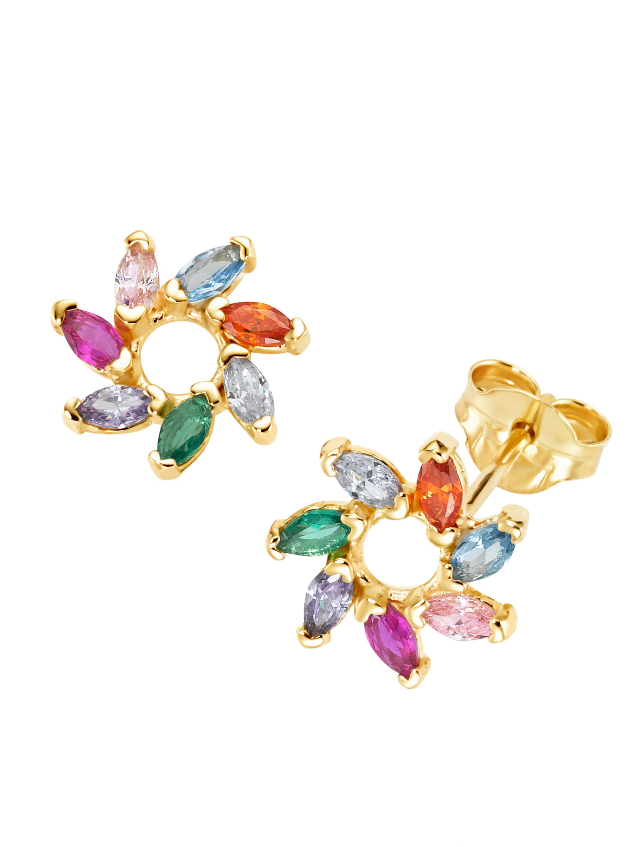 Luigi Merano Ohrringe in Gold: Vorderseite