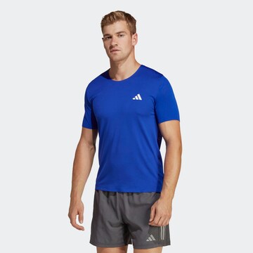 T-Shirt fonctionnel 'Adizero' ADIDAS PERFORMANCE en bleu : devant
