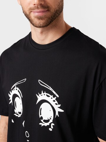 NU-IN - Camiseta 'Anime' en negro