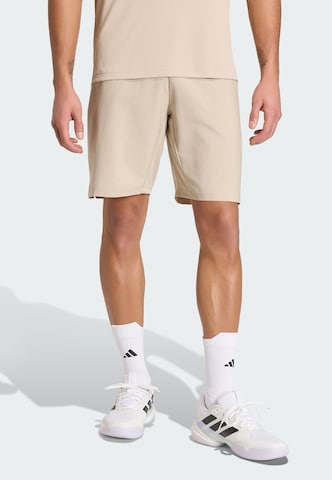 ADIDAS PERFORMANCE - regular Pantalón deportivo 'Club' en verde: frente