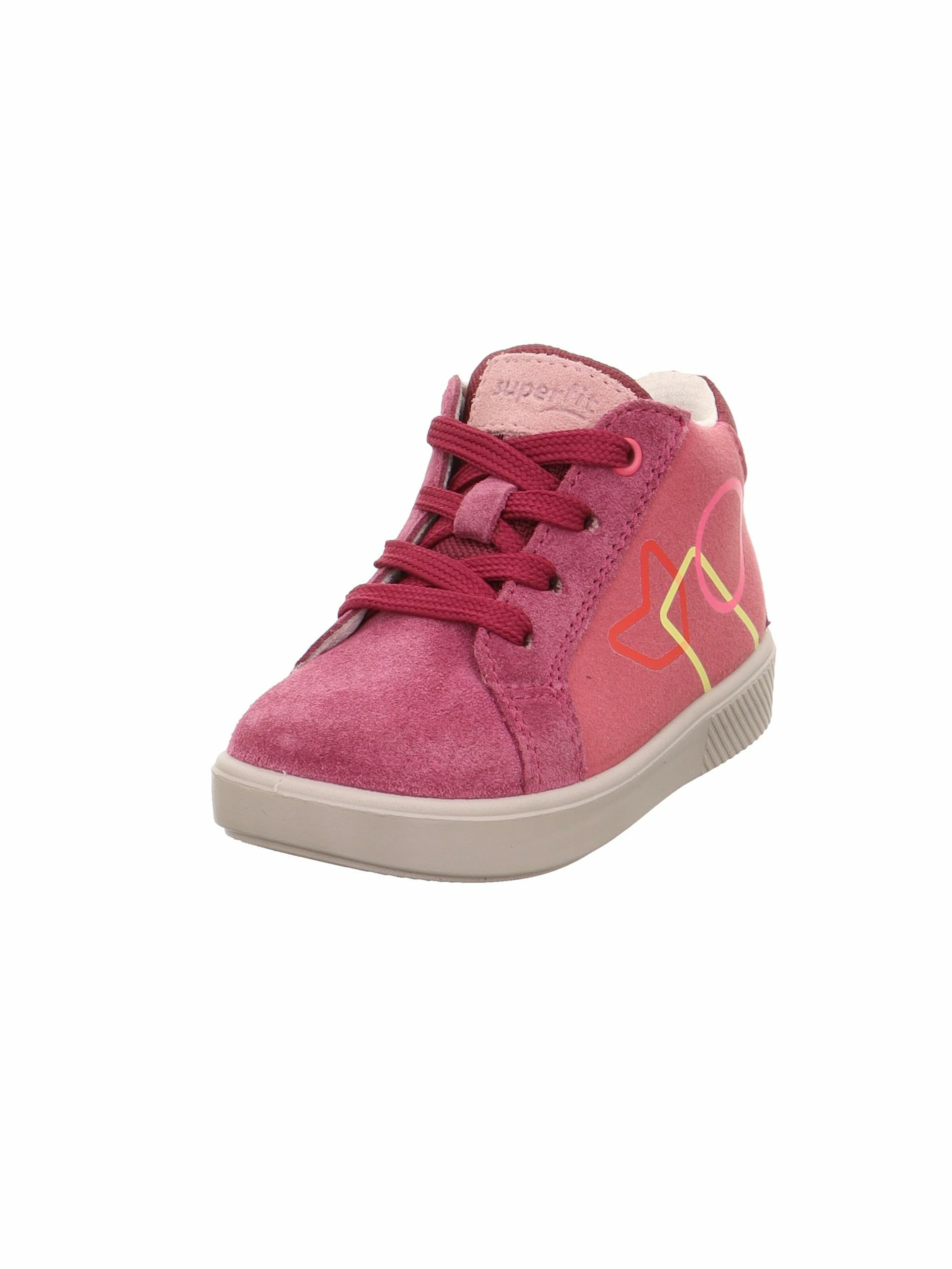 SUPERFIT First-step shoe in Pink: front