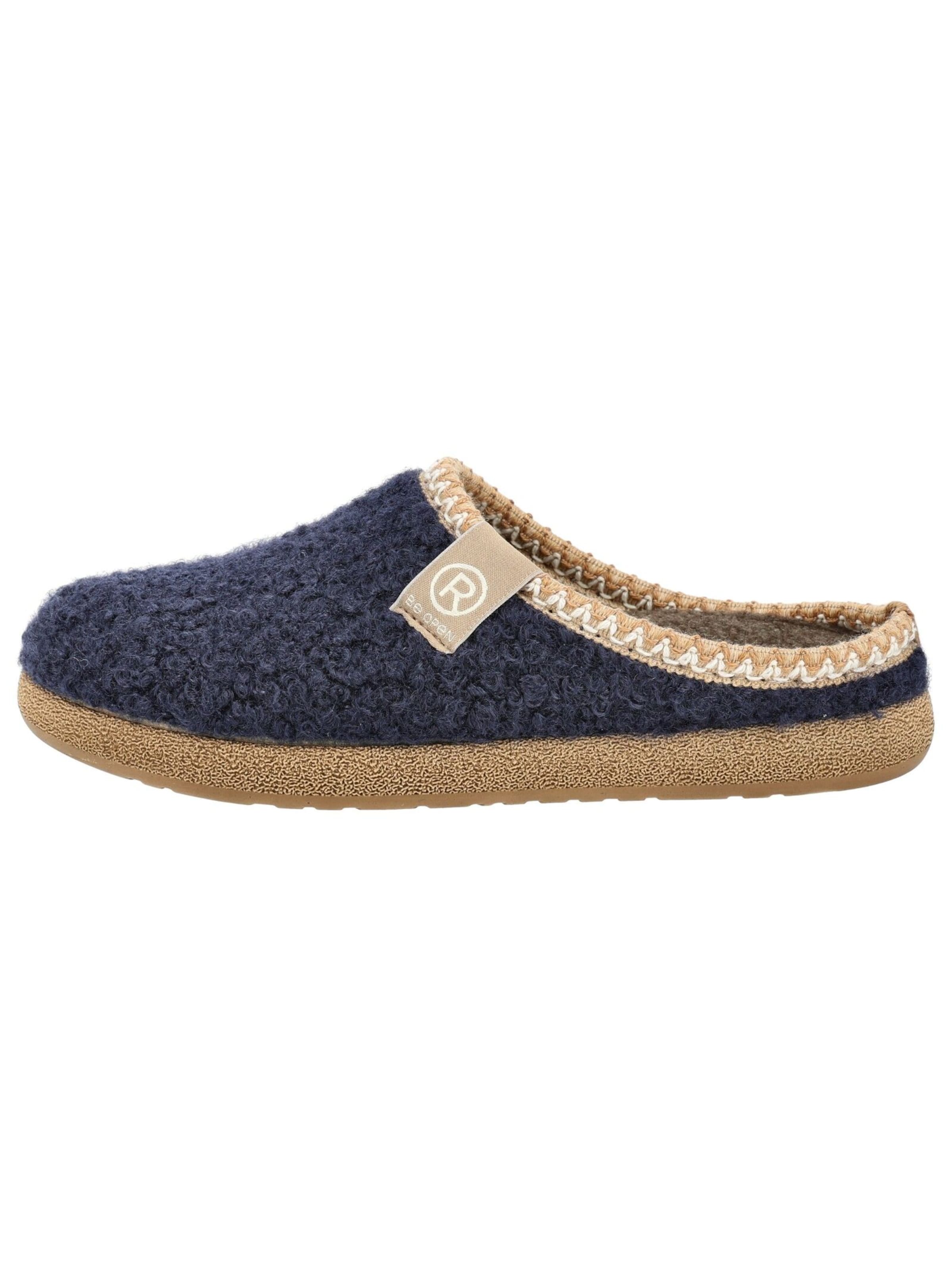 ROHDE Slipper in Blue: side