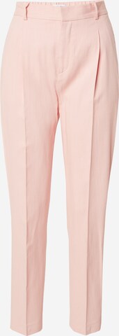 Regular Pantalon à pince 'Haley' Lindex en rose : devant