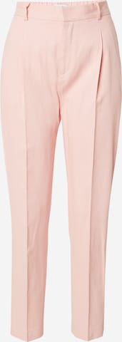 Lindex Regular Pleat-Front Pants 'Haley' in Pink: front
