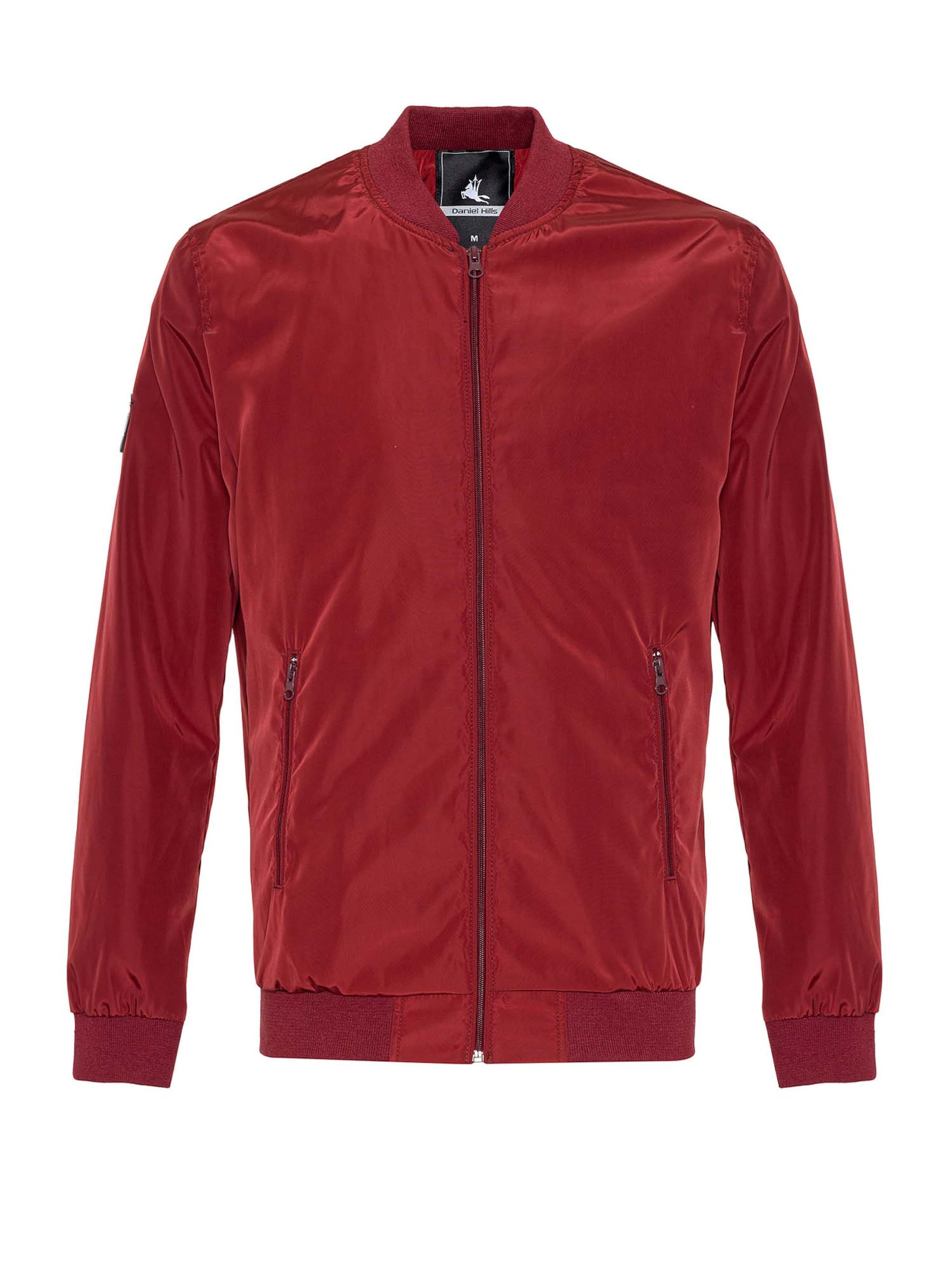 Veste mi-saison Daniel Hills en rouge : devant