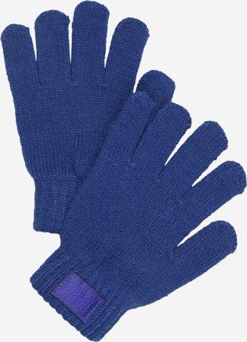 Urban Classics Gloves in Blue: front