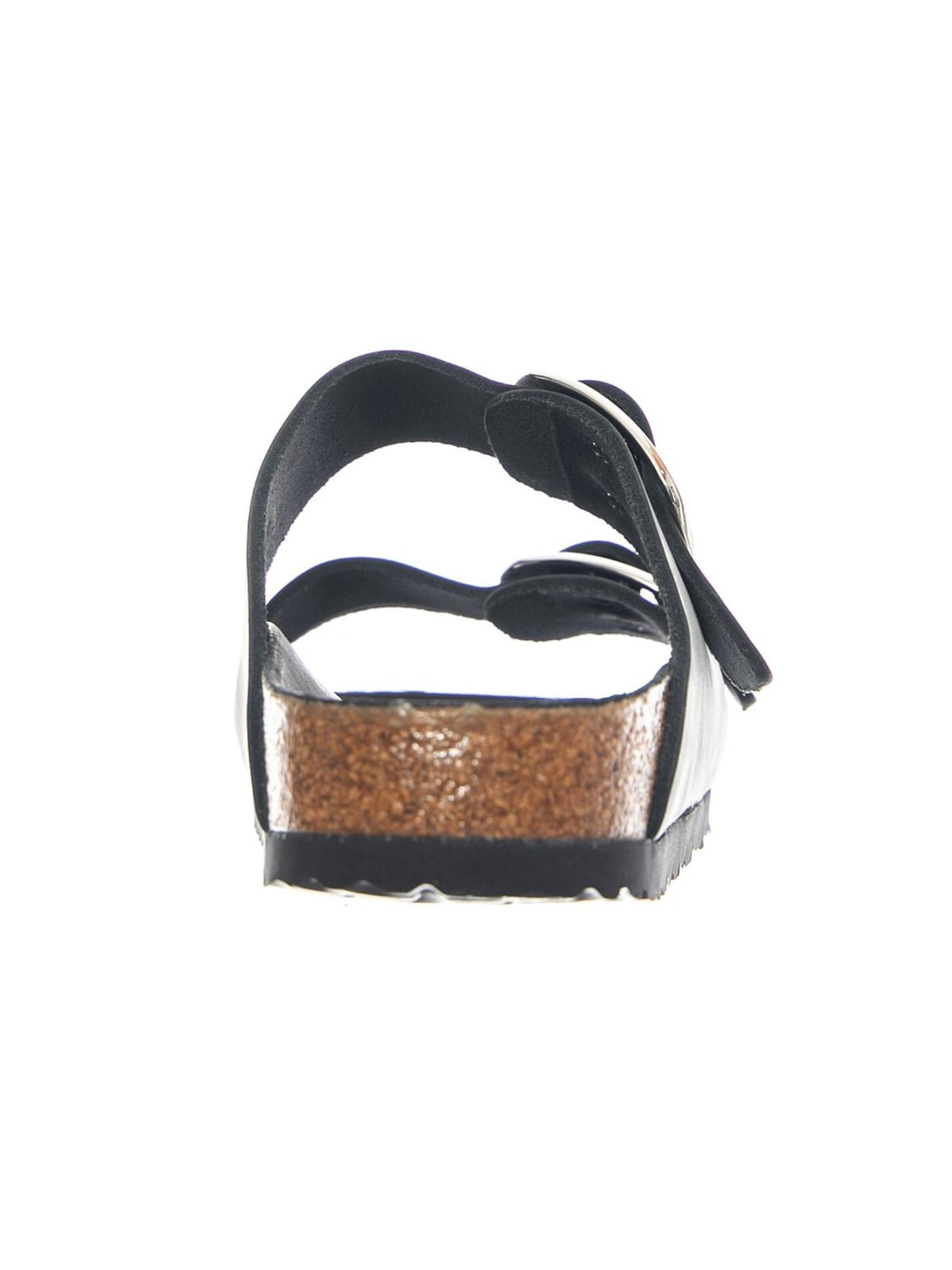 Sandales 'Arizona Big Buckle Oiled Leather Narrow Fit' BIRKENSTOCK en noir