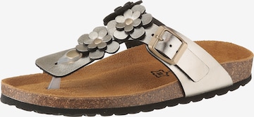 Aniston Zehentrenner in Gold: Vorderseite