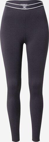 Juicy Couture Sport Skinny Workout Pants in Black: front