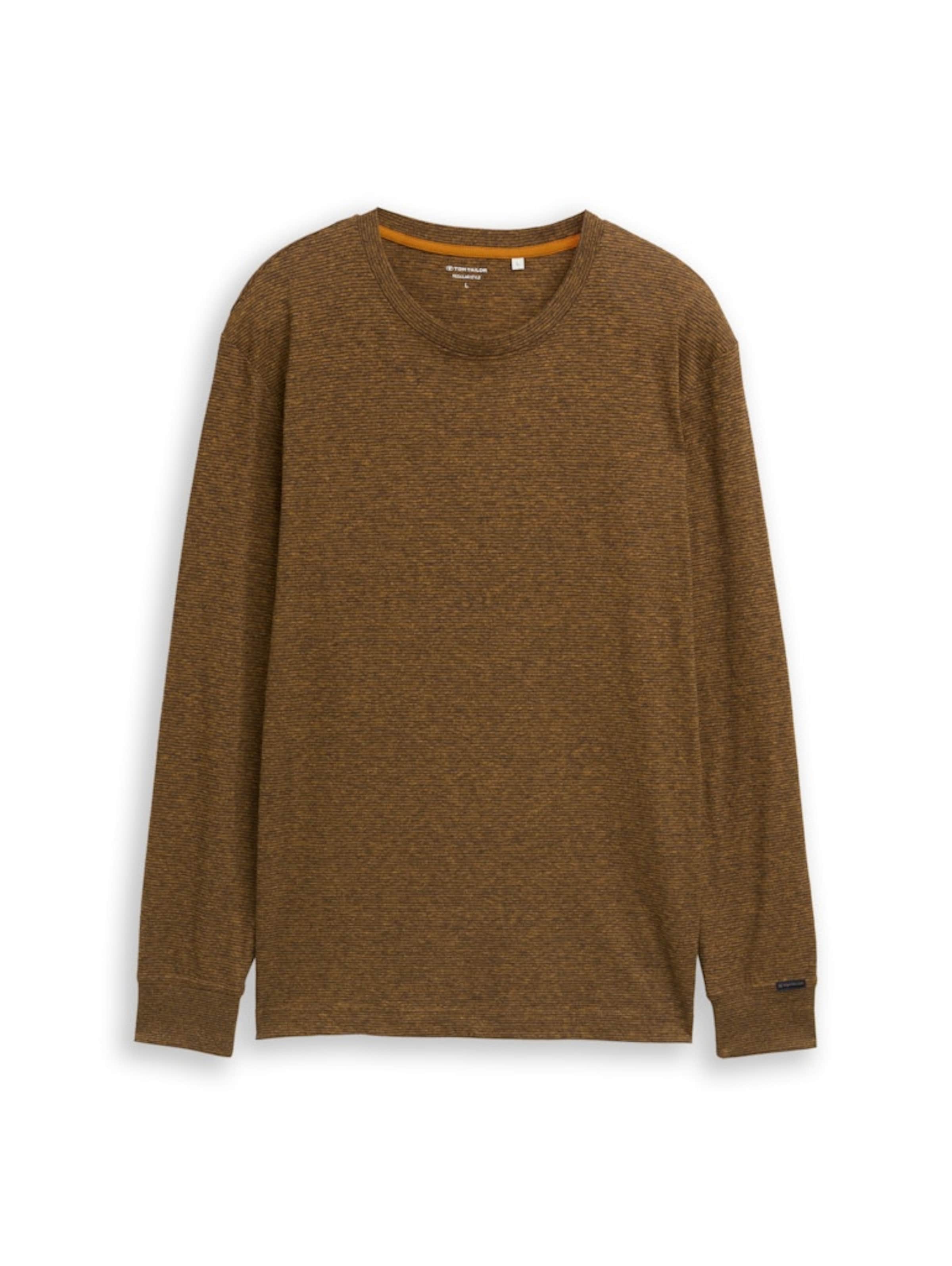 TOM TAILOR Футболка в Коричневый: спереди