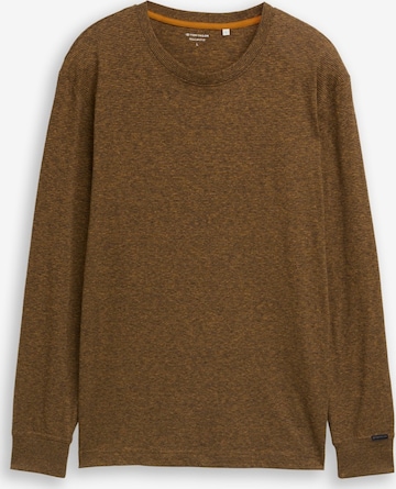 TOM TAILOR Tričko - Hnedá: predná strana