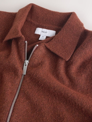 Next Вязаная кофта в Коричневый