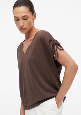 s.Oliver BLACK LABEL Shirt in Bruin