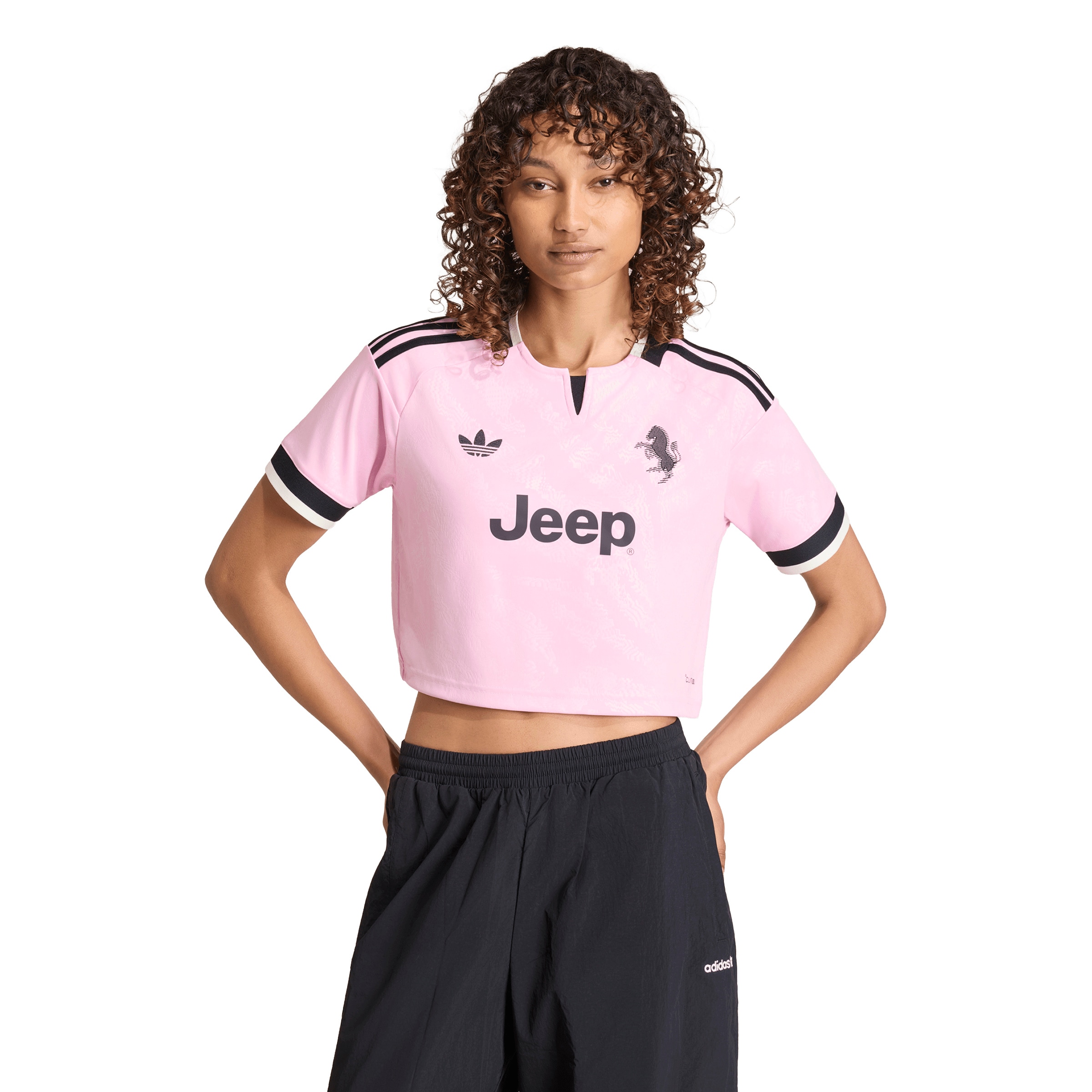 ADIDAS PERFORMANCE Funkcionális felső 'Juventus Turis 26-27' - rózsaszín: elől