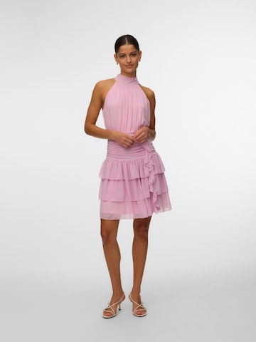 Robe de cocktail 'VMSERENA' VERO MODA en rose