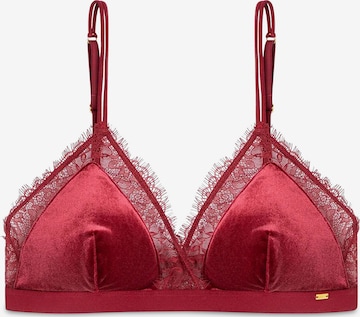 raudona Gisela Trikampė Liemenėlė ' ': priekis