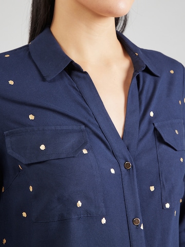 VERO MODA Bluse in Blau