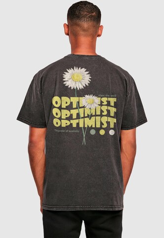 T-Shirt 'Summer - Optimist' Merchcode en noir : devant