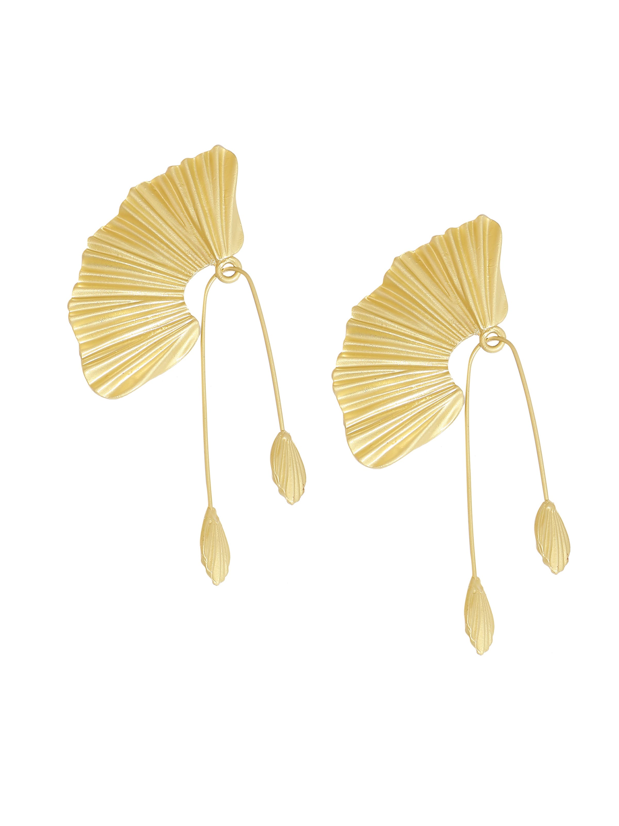 SOHI Серьги 'Jessamine' в Золотой: спереди