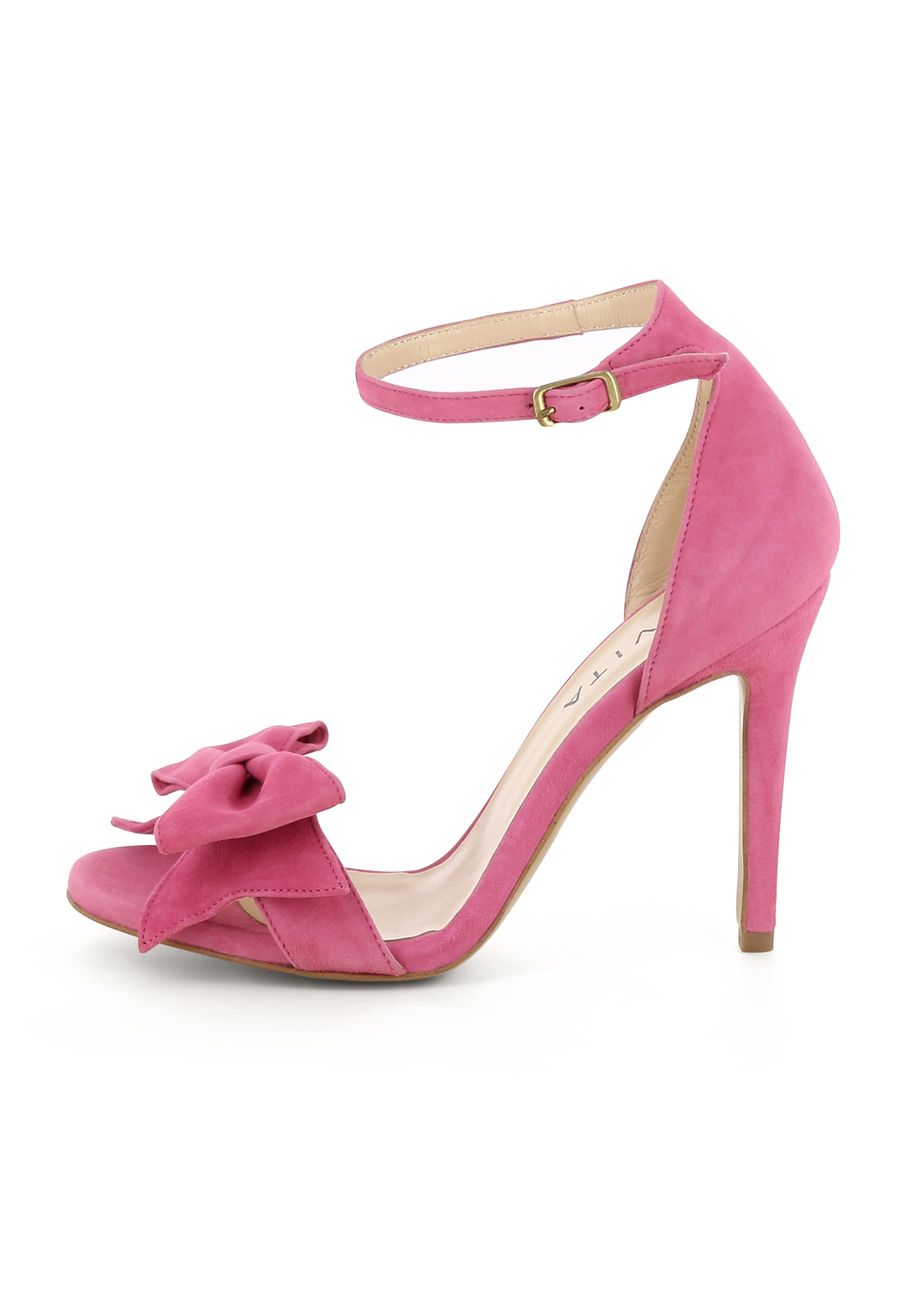 Sandales à lanières 'EVA' EVITA en rose : devant