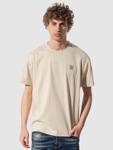 T-Shirt 'CLASH T-SHIRT' Refrigiwear en beige : devant