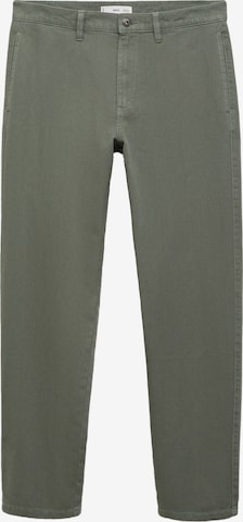 MANGO MAN Regular Farkut 'Chet' värissä vihreä: etupuoli