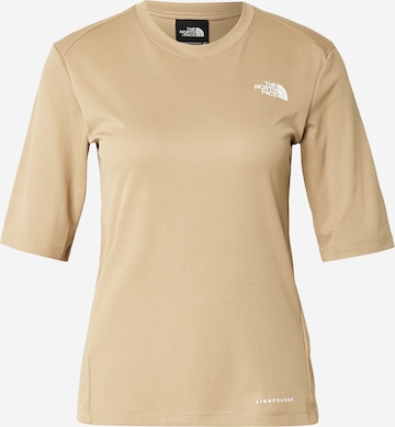 T-shirt fonctionnel 'SHADOW' THE NORTH FACE en beige : devant
