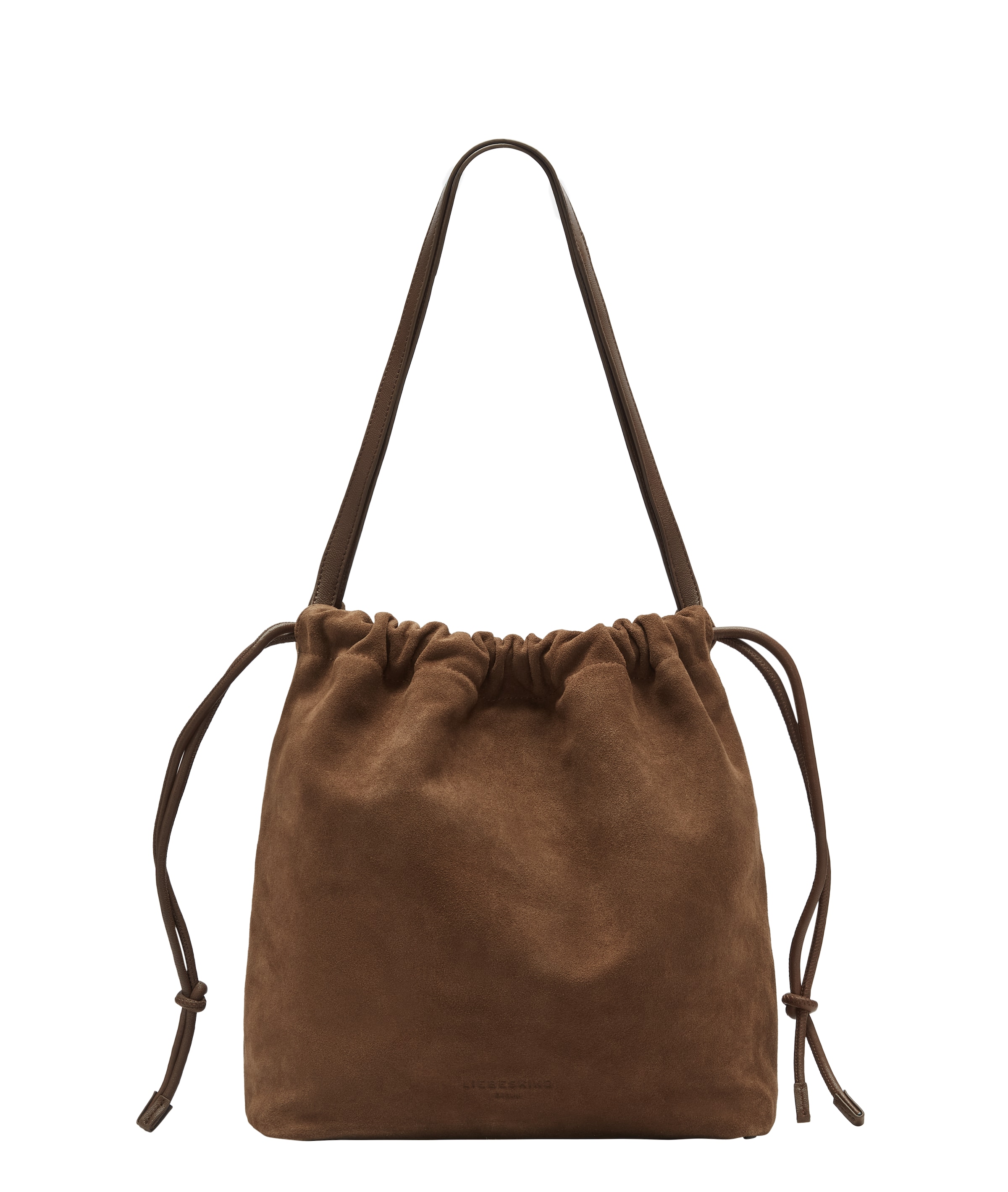 Liebeskind Berlin Shoulder Bag in Brown: front