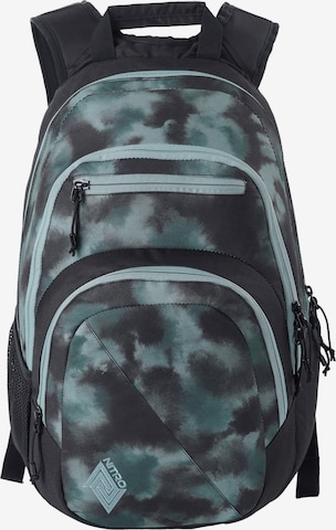 Zaino 'Stash 29' di NitroBags in verde: frontale