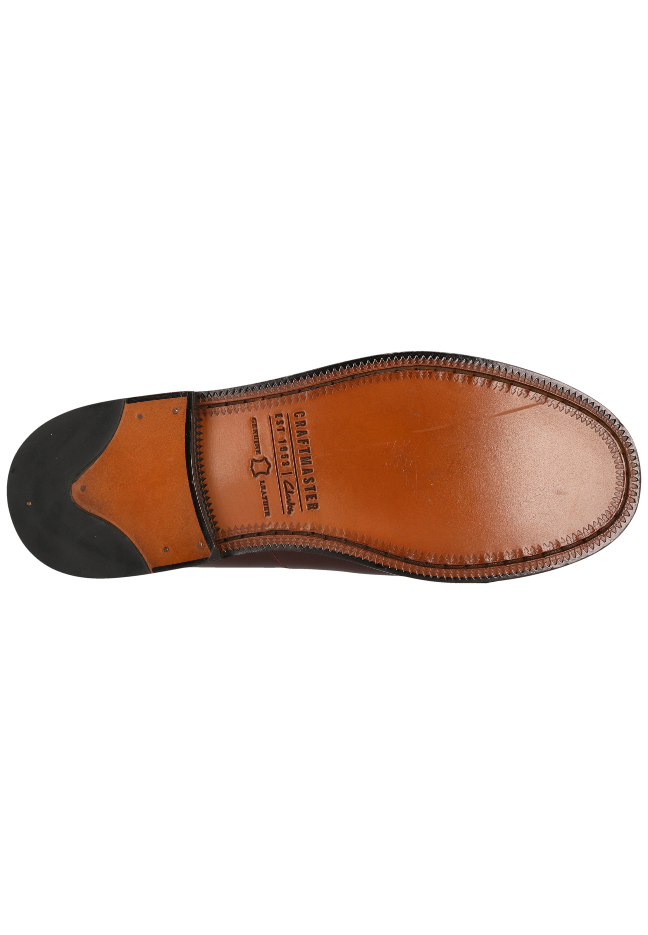 CLARKS Slip-ons 'CraftJames' in Brown