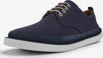 CAMPER Lace-Up Shoes 'Wagon' in Blue: front