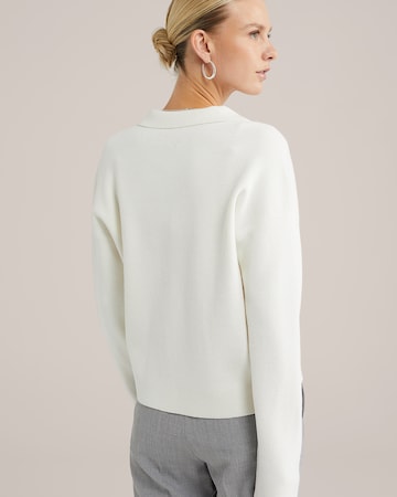 WE Fashion Pullover i hvid