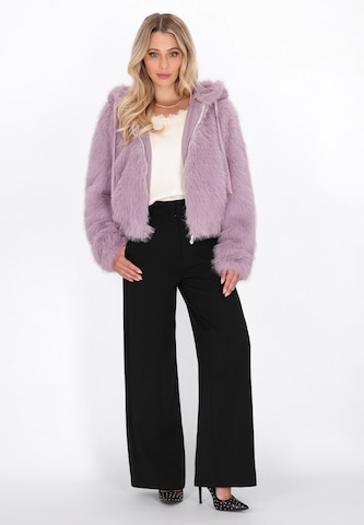 Veste mi-saison faina en violet