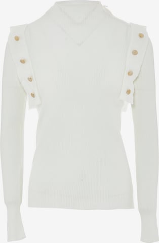 NAEMI Pullover in Weiß: Vorderseite