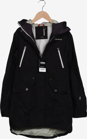 Didriksons Mantel XS in Schwarz: Vorderseite