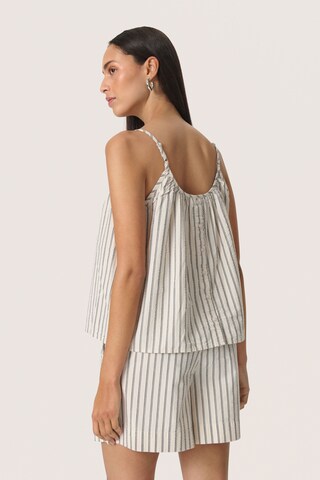 SOAKED IN LUXURY Top 'Anvitte' in Beige