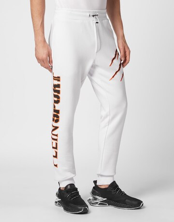 Plein Sport - regular Pantalón en blanco: frente